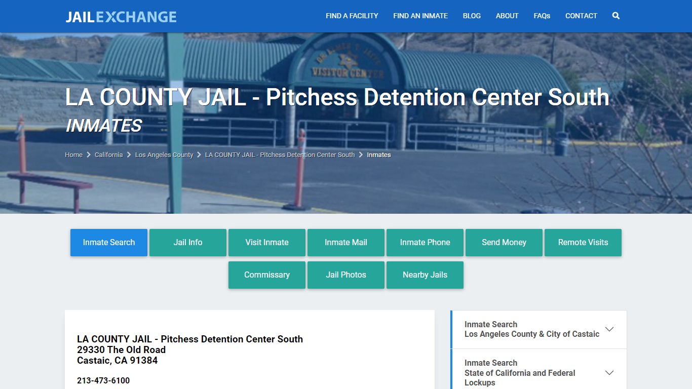 Los Angeles County Inmate Search | Arrests & Mugshots | CA - JAIL EXCHANGE